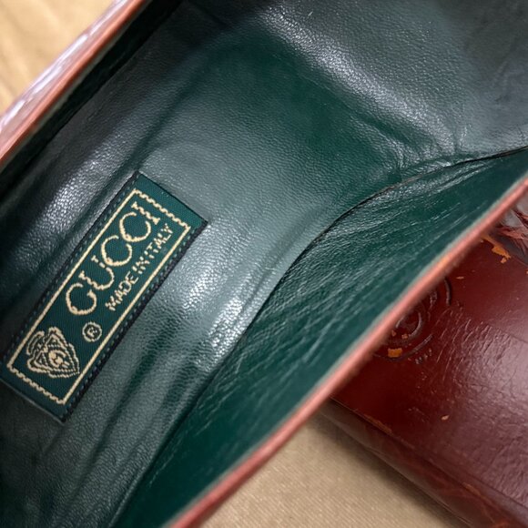 VTG Auth GUCCI Italy Genuine Crocodile Iconic Interlocking GG Classic Pump - Picture 6 of 7